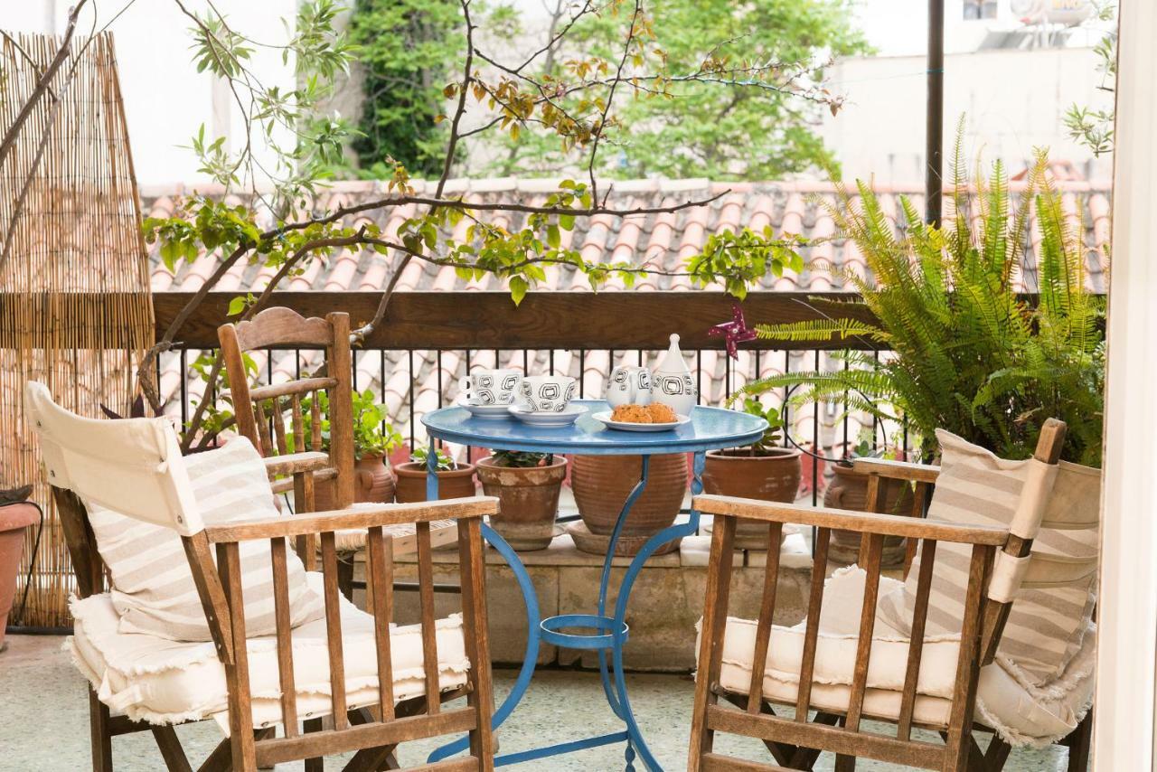 Stylish Flat With Veranda In The Heart Of Ateny Zewnętrze zdjęcie