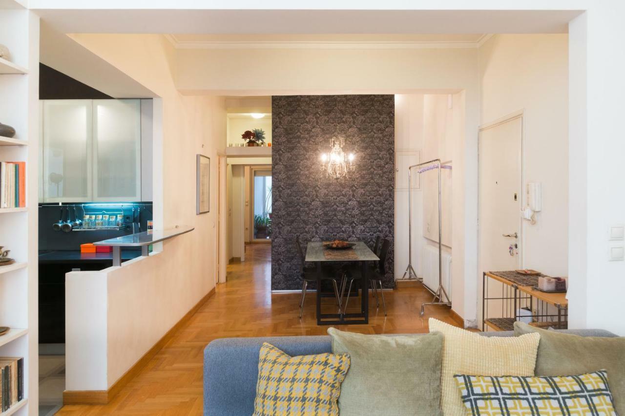 Stylish Flat With Veranda In The Heart Of Ateny Zewnętrze zdjęcie