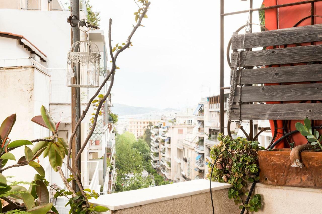 Stylish Flat With Veranda In The Heart Of Ateny Zewnętrze zdjęcie