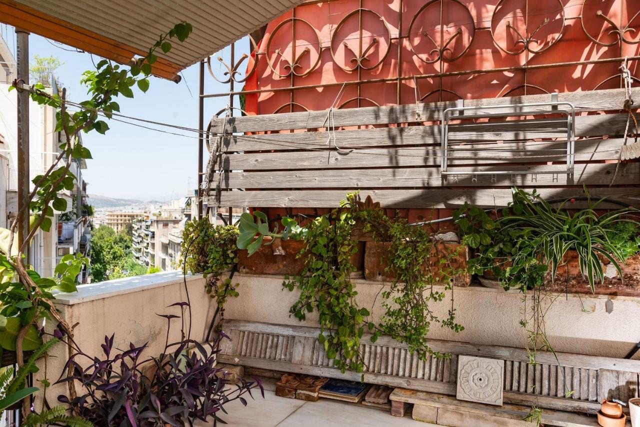 Stylish Flat With Veranda In The Heart Of Ateny Zewnętrze zdjęcie