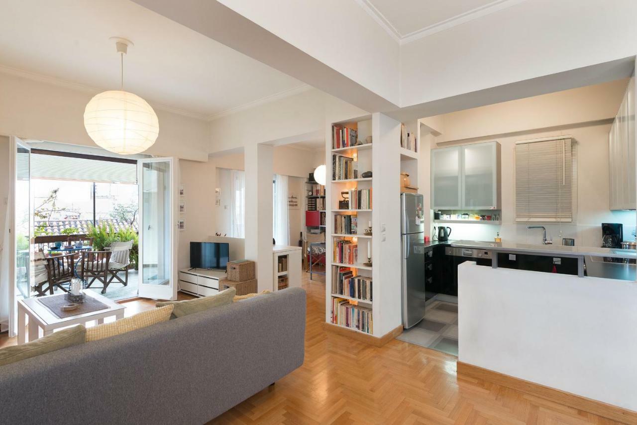 Stylish Flat With Veranda In The Heart Of Ateny Zewnętrze zdjęcie