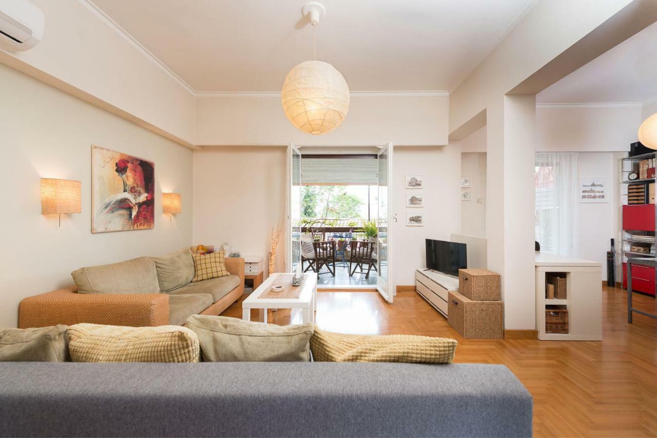 Stylish Flat With Veranda In The Heart Of Ateny Zewnętrze zdjęcie